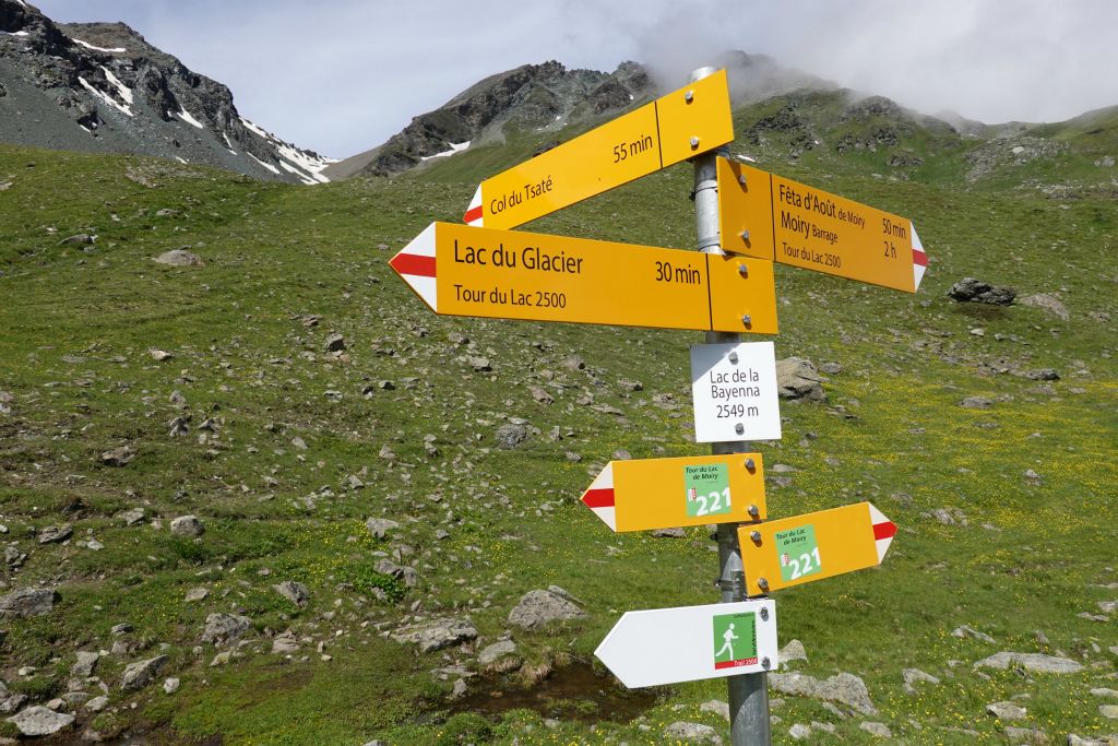 Col du Tsaté en vue